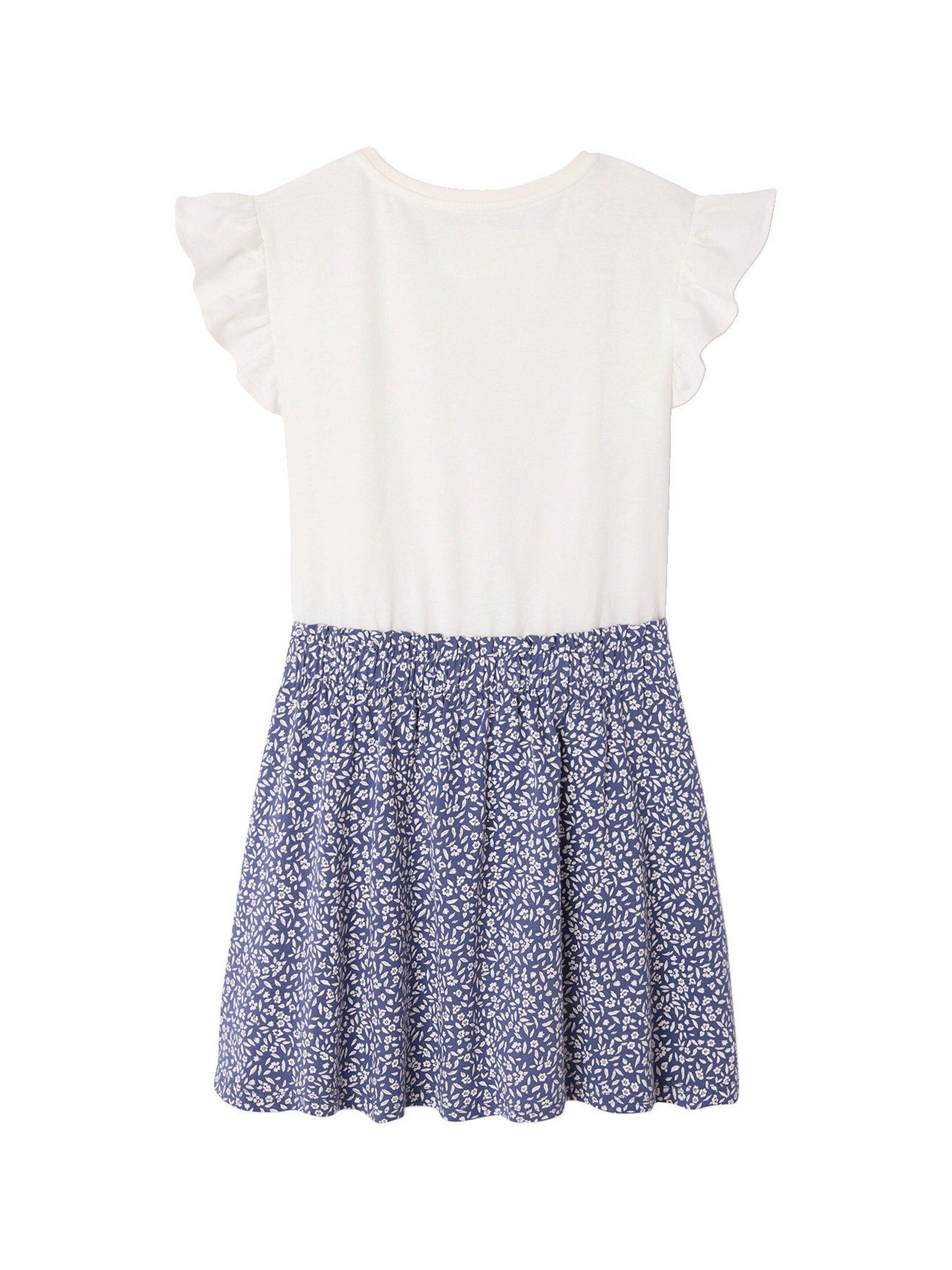 Vertbaudet Mädchen 2-in-1-Kleid indigo-blau