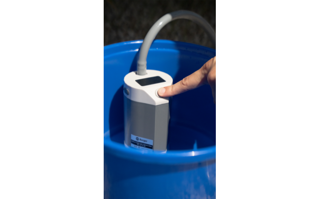 Berger Outdoor Dusche mit digitaler Anzeige