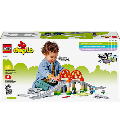 LEGO® DUPLO - Eisenbahnbrücke und Schienen... 10426 - 42 Teile
