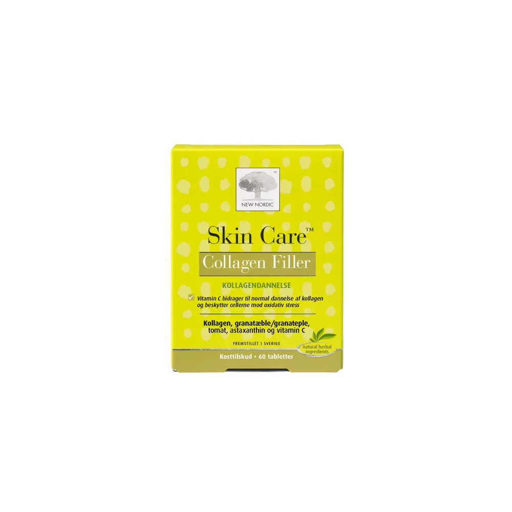 New Nordic Skin Care Collagen Filler - 60 tabl.