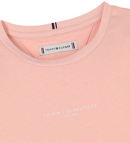 Tommy Hilfiger T-Shirt - Mini Körper - Coral Ice