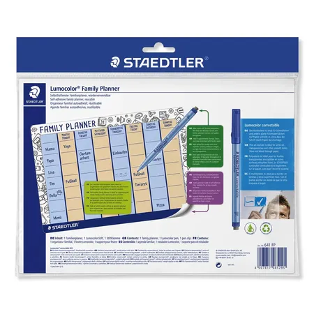 STAEDTLER® Lumocolor® family planner set 641 FP Familienplaner