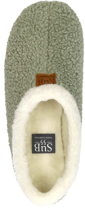 Sub55 Home Collection Pantoffels Dicht khaki