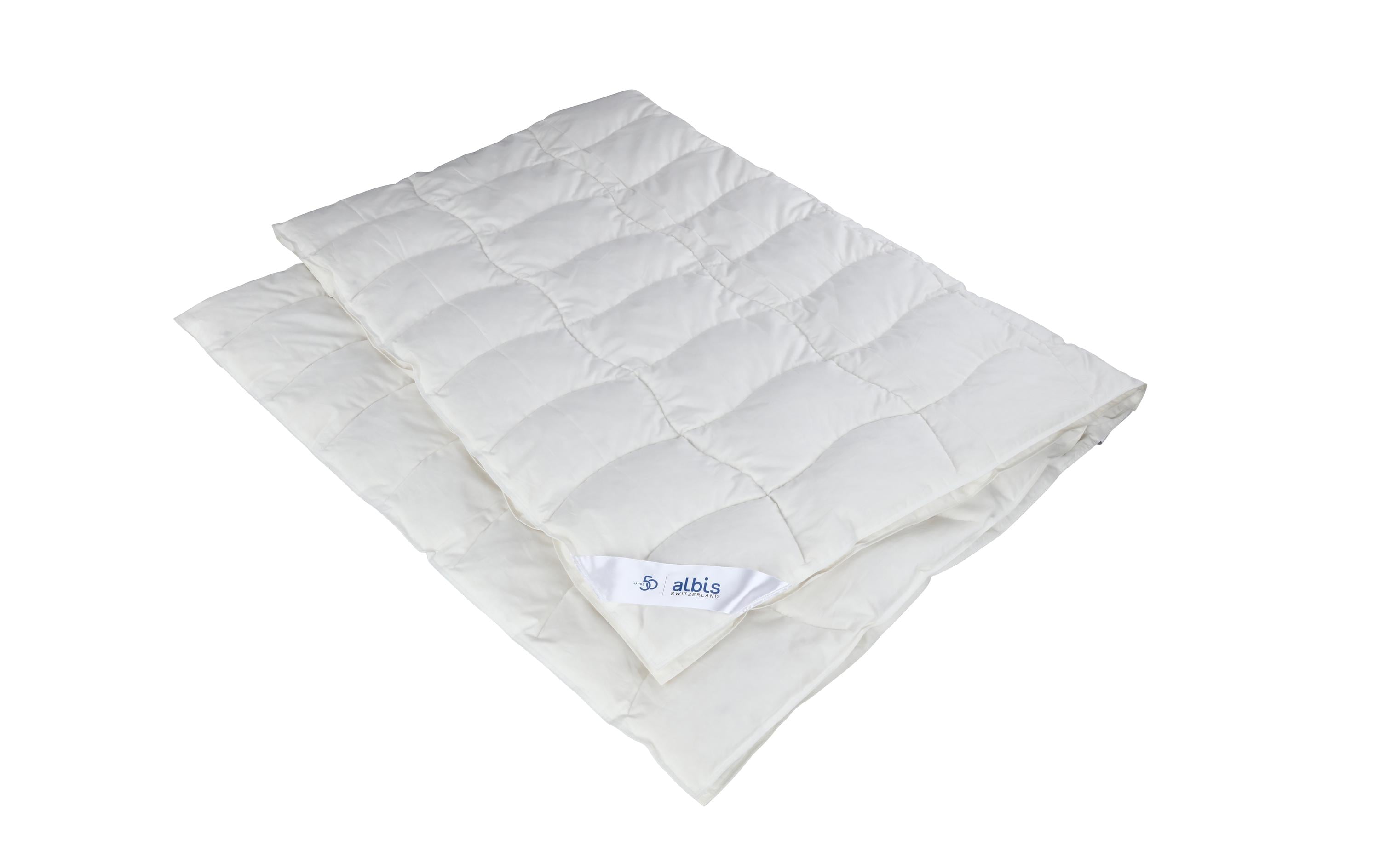 Duvet Stigeli 200 x 210 cm, Weiss<br>Daunenduvet