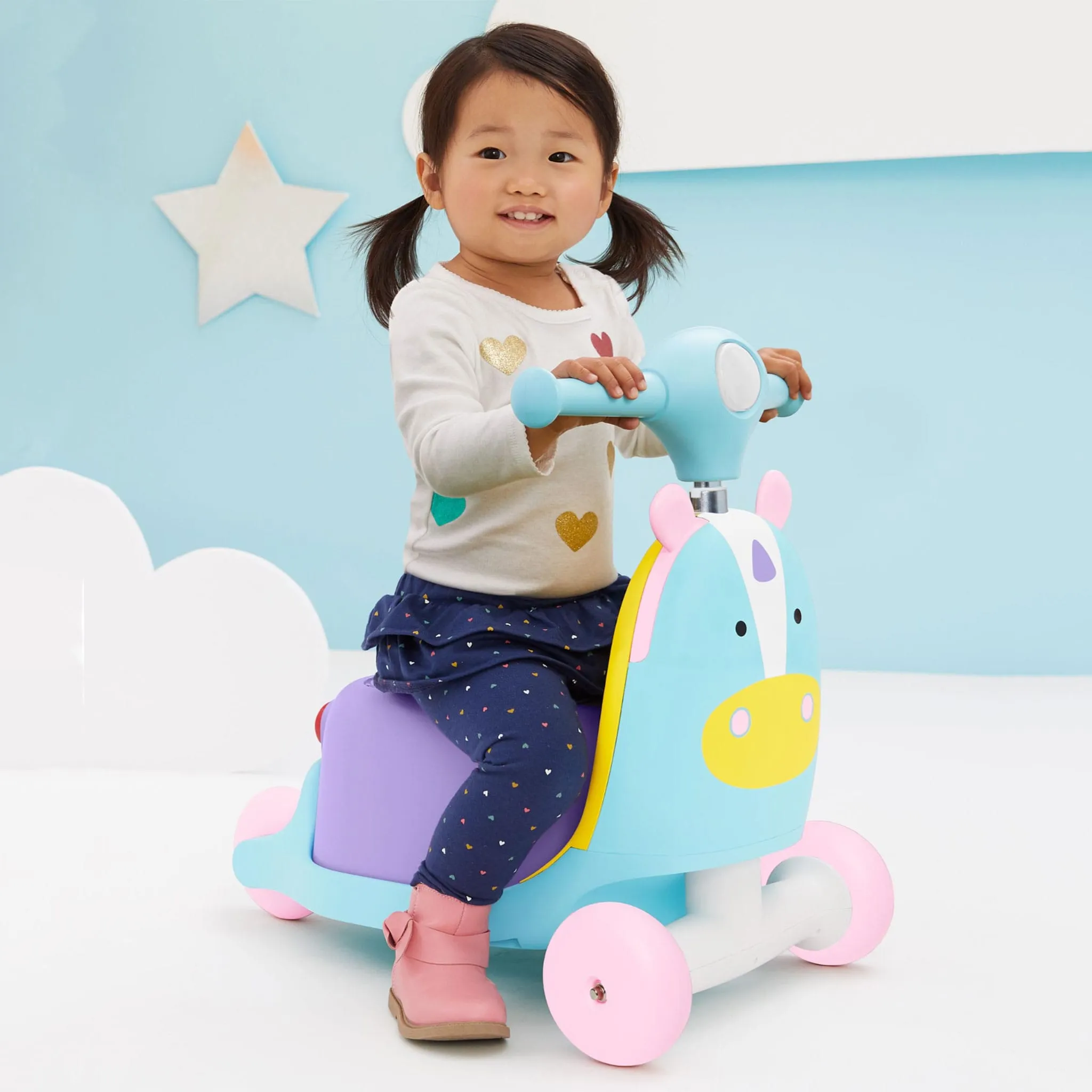 Skip Hop Trottinette 3-en-1 Licorne