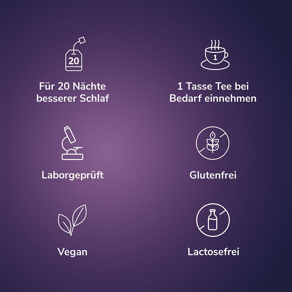 Lunalaif ® Guter Schlaf Heißgetränk