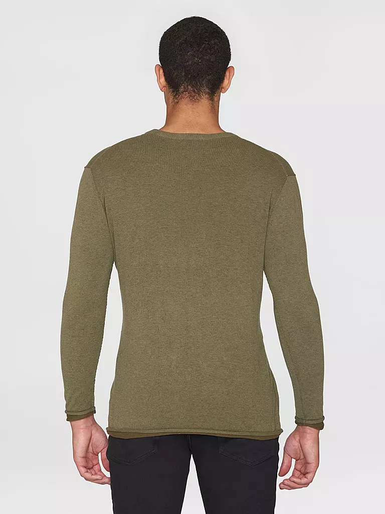 KNOWLEDGE COTTON APPAREL Pullover olive