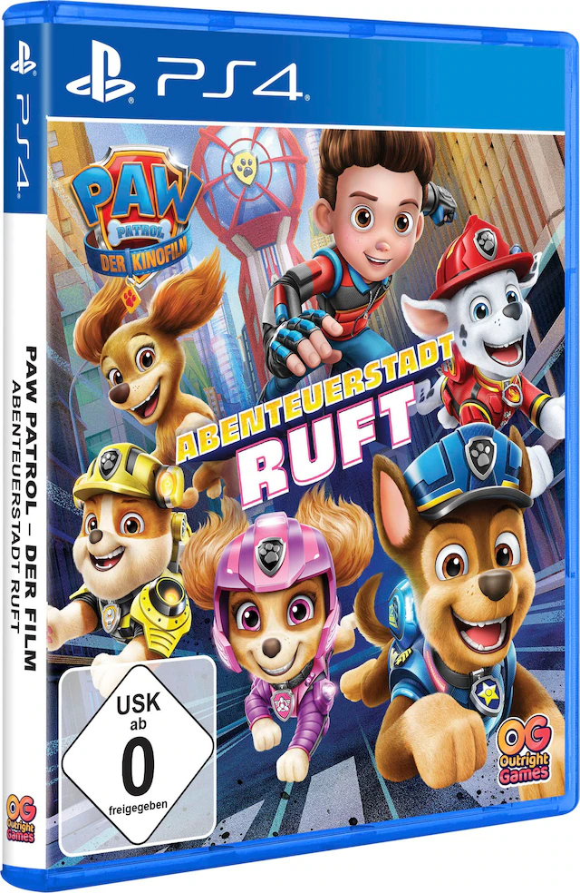 Bandai Spielesoftware »PAW Patrol - Der Kinofilm Abenteuerstadt ruft« PlayStation 4
