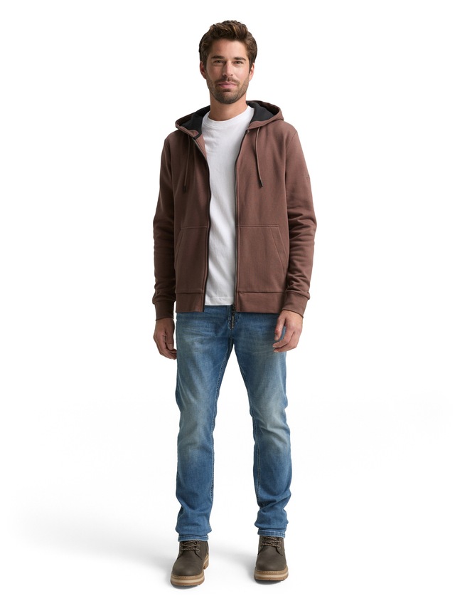 TOM TAILOR Kapuzensweatjacke , mit Kapuze
