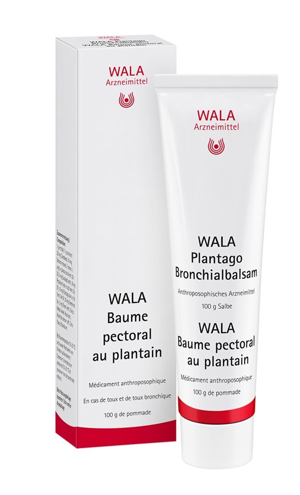 WALA Plantago Bronchialbalsam<br>100 g, Tube, Salbe