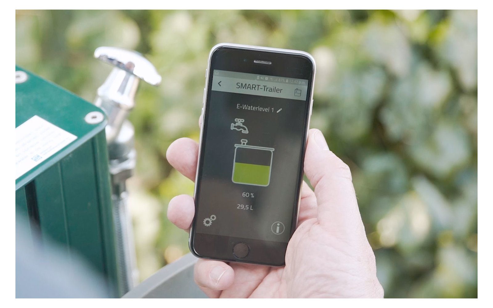 E-Trailer Wassertanksensor für Smart Trailer System