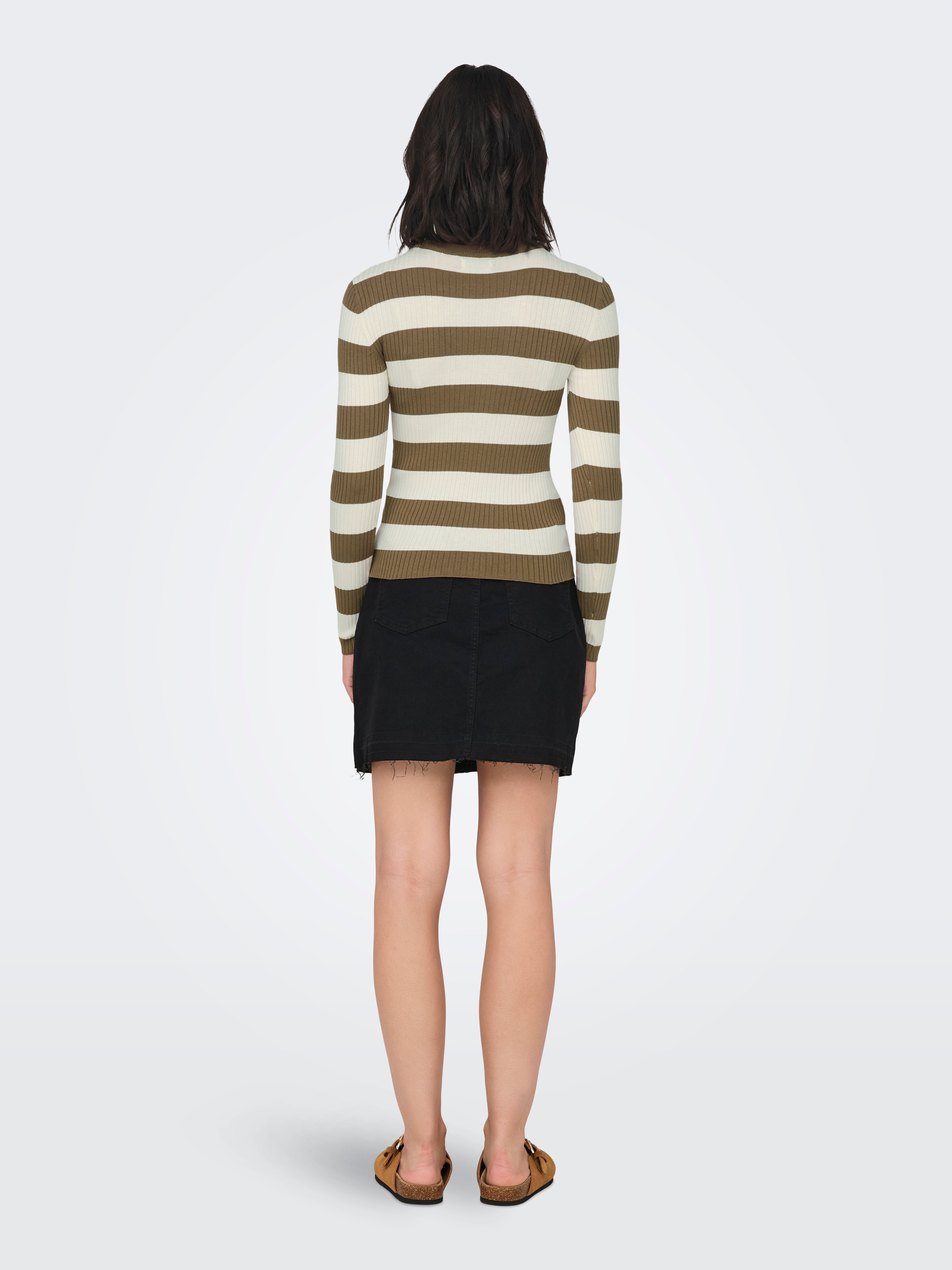 JDYPLUM Strickpullover Malt Ball