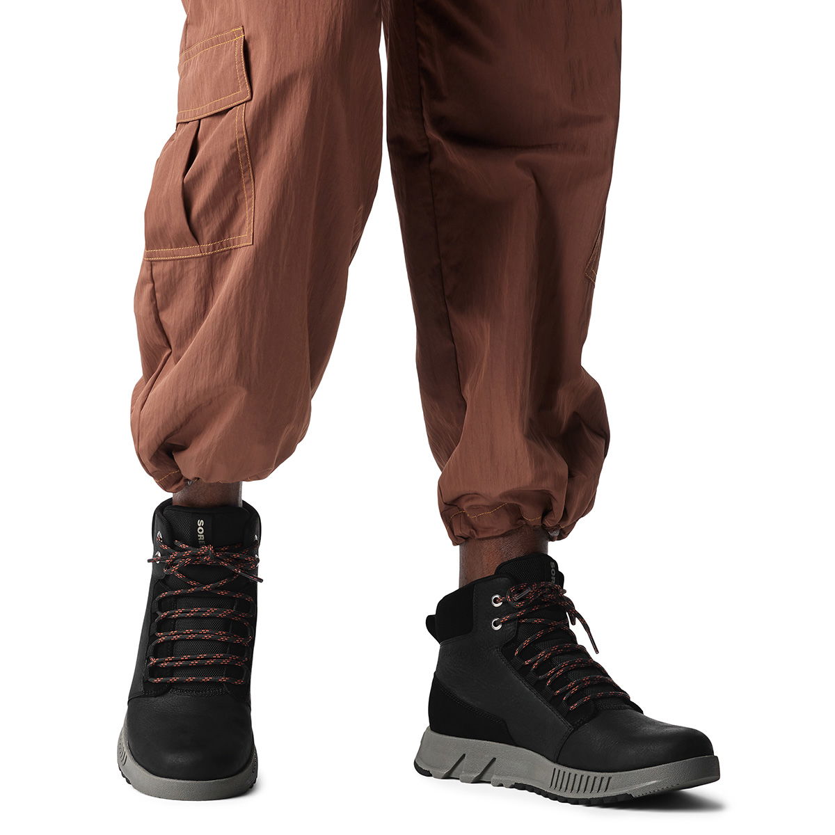 Sorel Mac Hill Lite Mid Plus Waterproof Vinterstøvle, herre (Black Quarry)