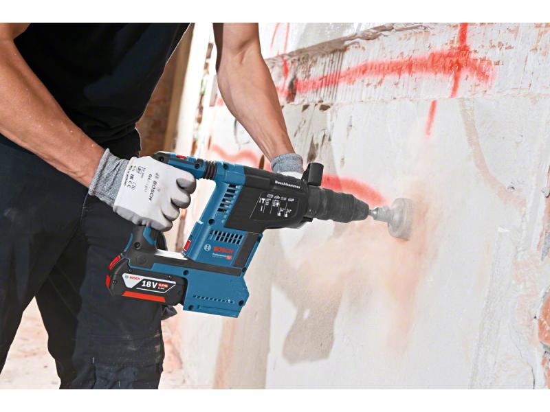 Bosch Professional Bohr-Meisselhammer GBH 18 V-26 F Solo Akku-Bohrhammer mit SDS plus