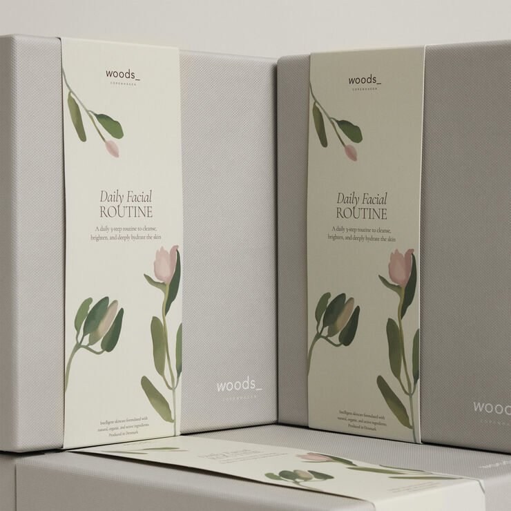 Woods Copenhagen Gift set - Daily Facial Routine