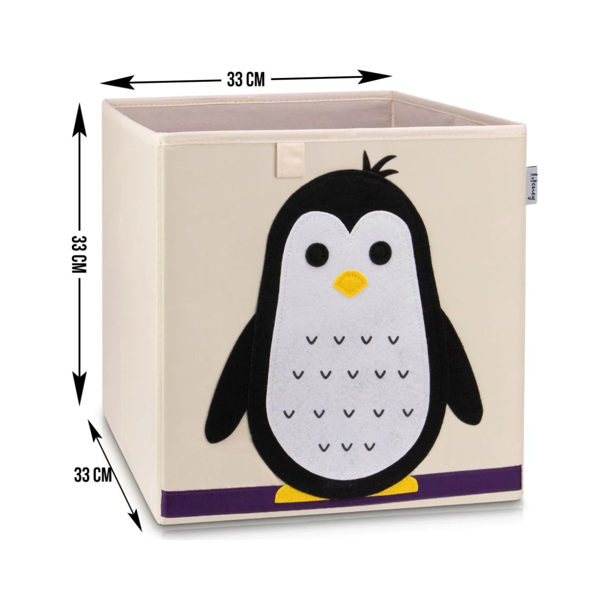 Boîte de rangement en tissu pour enfant 