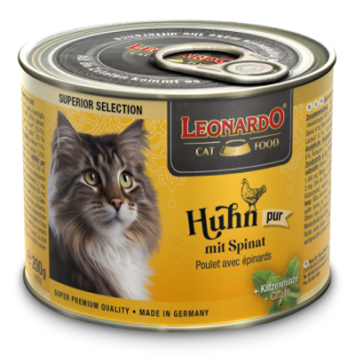Leonardo Katzenfutter Adult Superior Huhn 6x200g