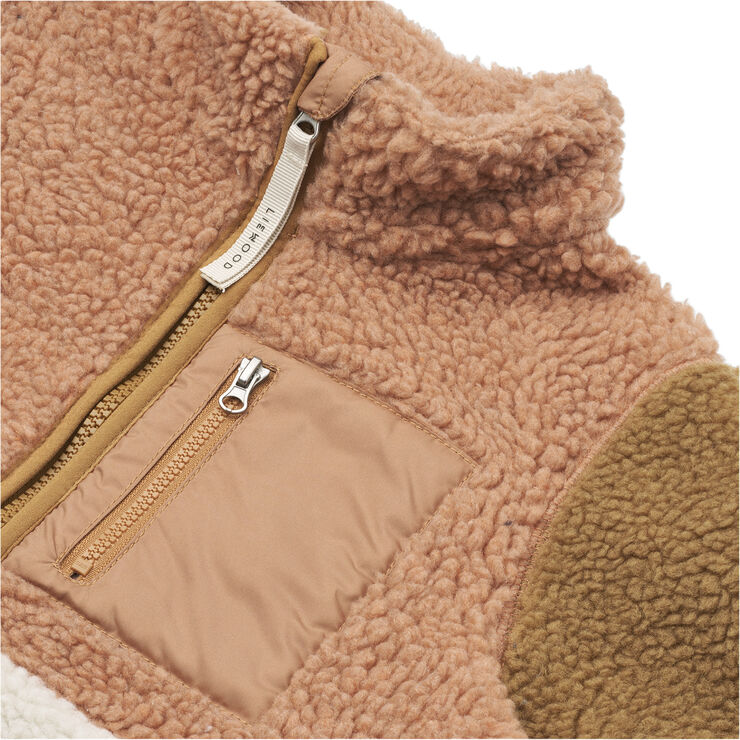 Liewood Nolan Pile Jacket Tuscany rose Mult Tuscany rose multi mix