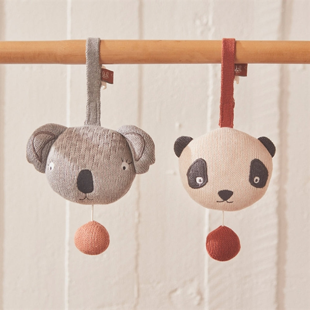 Koala Music Mobile Grey - OYOY → Luksusbaby.dk