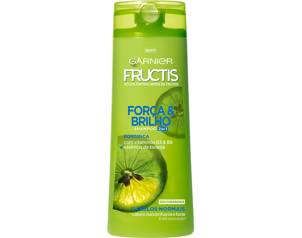 CHAMPÔ FRUCTIS FORÇA E BRILHO 2 EM 1 400ML