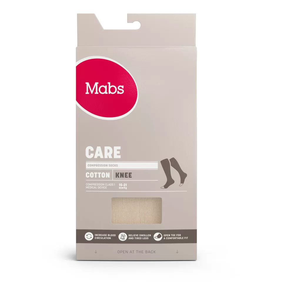 Mabs Care Knee Natur - Flere størrelser
