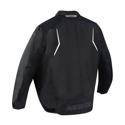 Blouson Bering DUNDY KING SIZE - Noir / Blanc