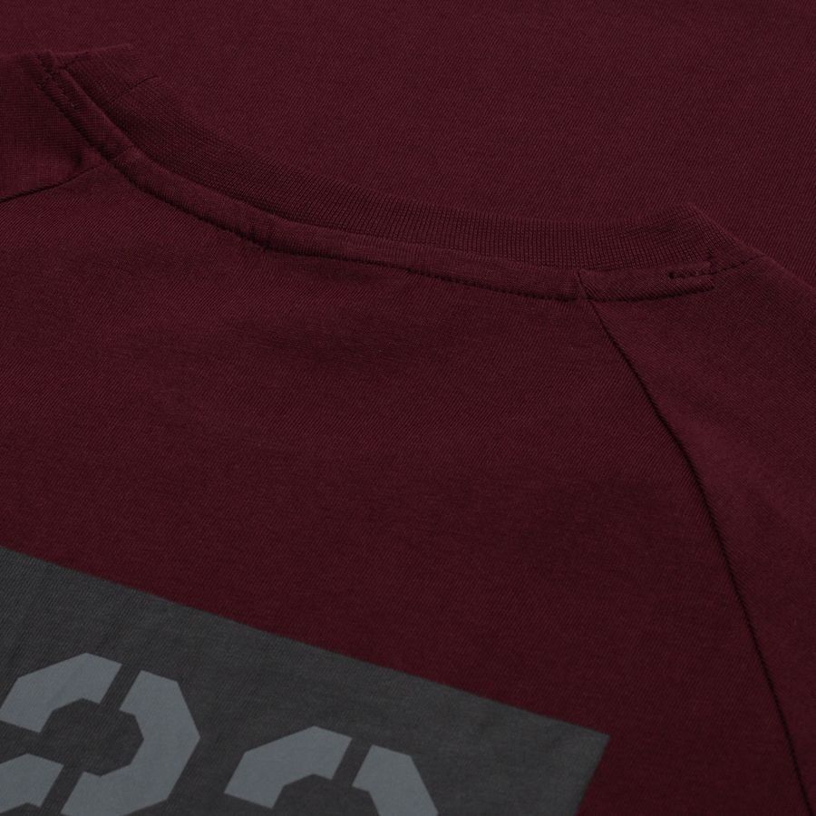 HALO T-Shirt Boxy HALO x DBU - Bordeaux