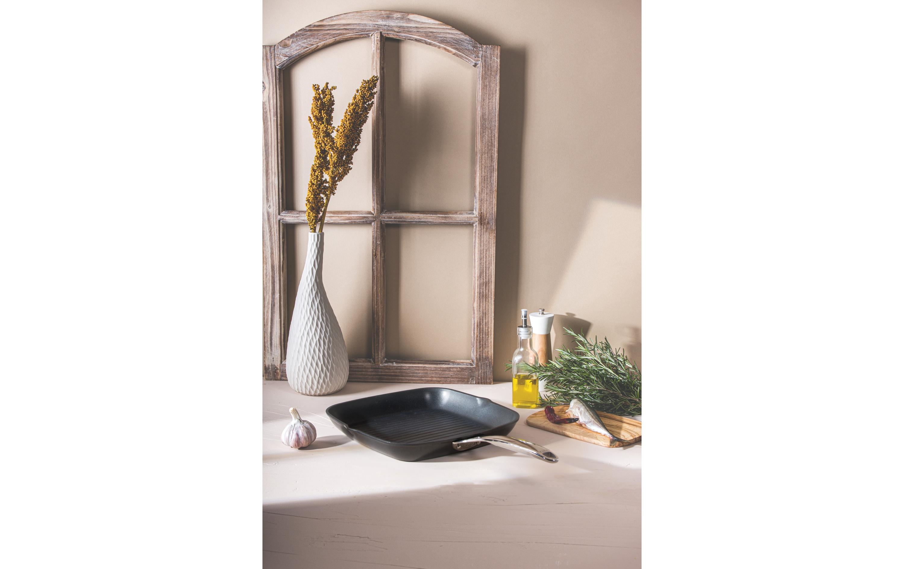 Grillpfanne Castel'Pro 28 cm, Antihaft<br>Pfanne zum grillieren
