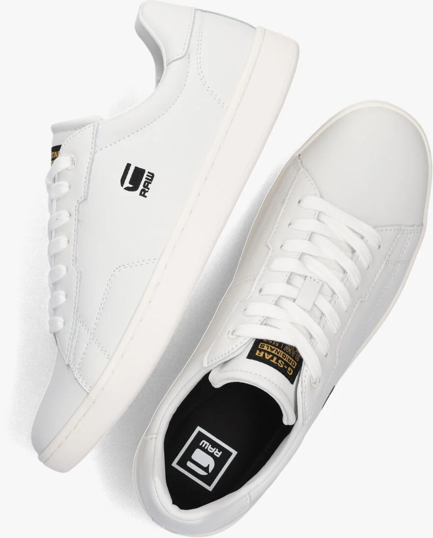 G-STAR RAW witte g-star raw lage sneakers cadet