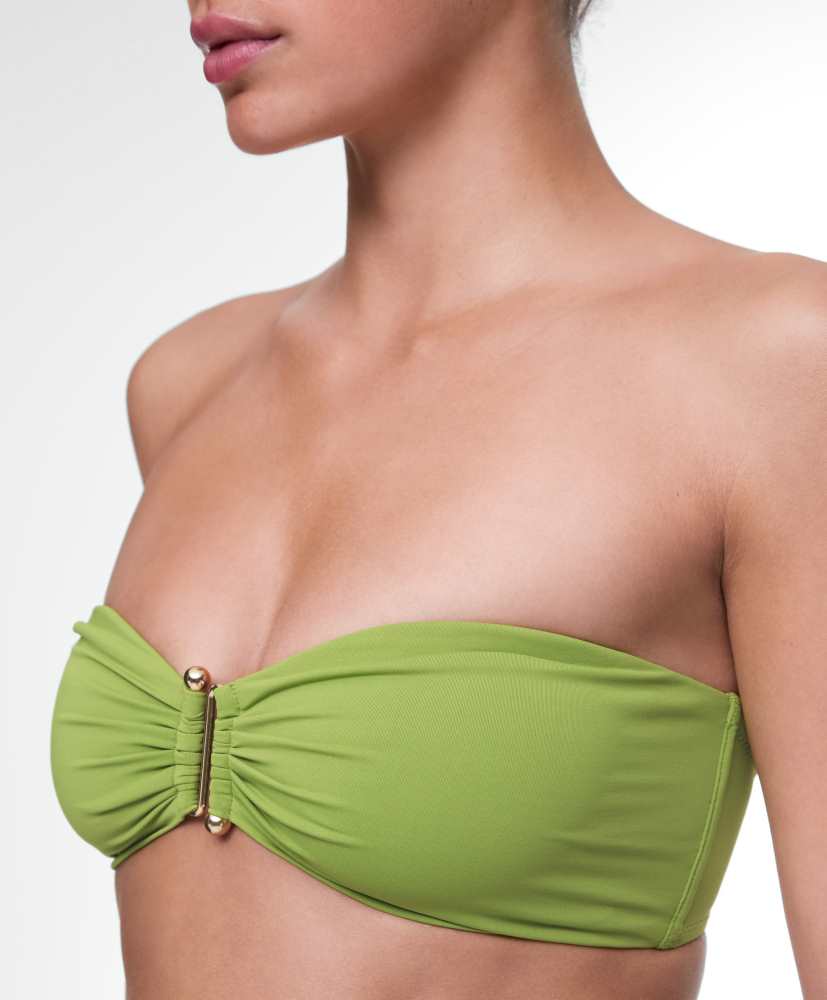 Top de biquíni bandeau