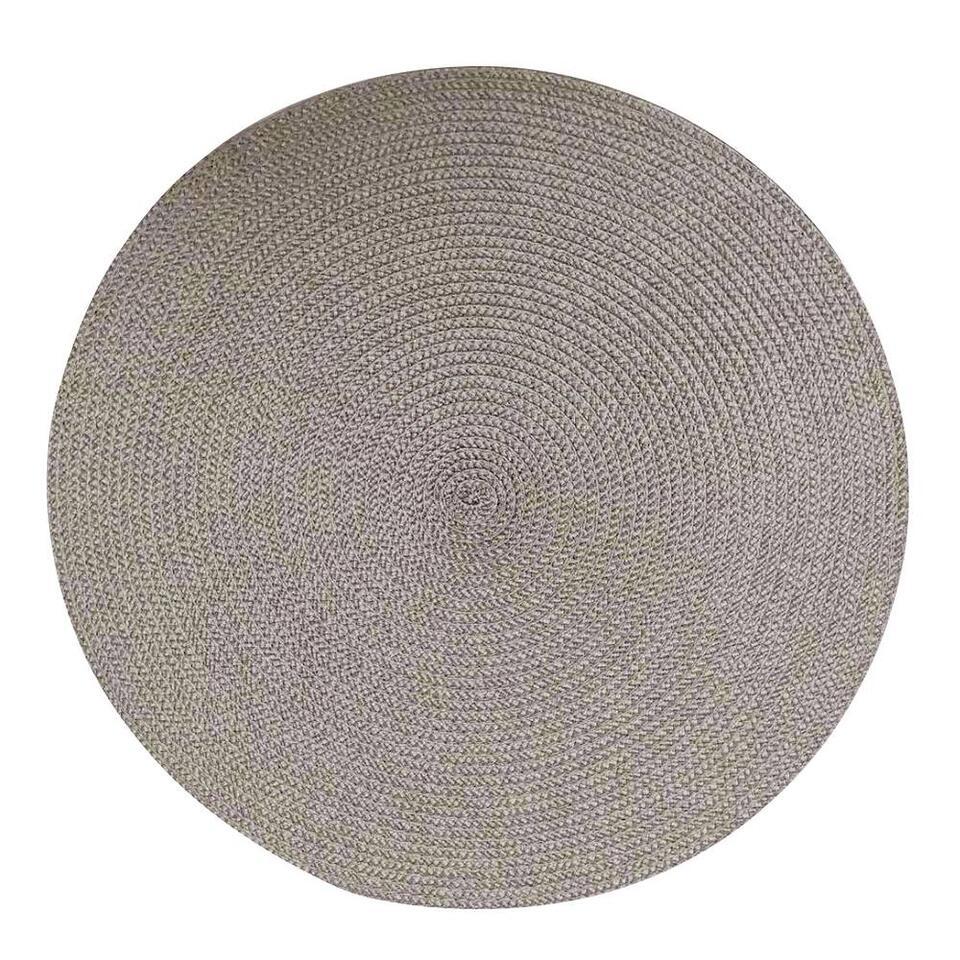 Deco onderlegger Arianne - goudkleur - Ø38 cm (1 stuk)