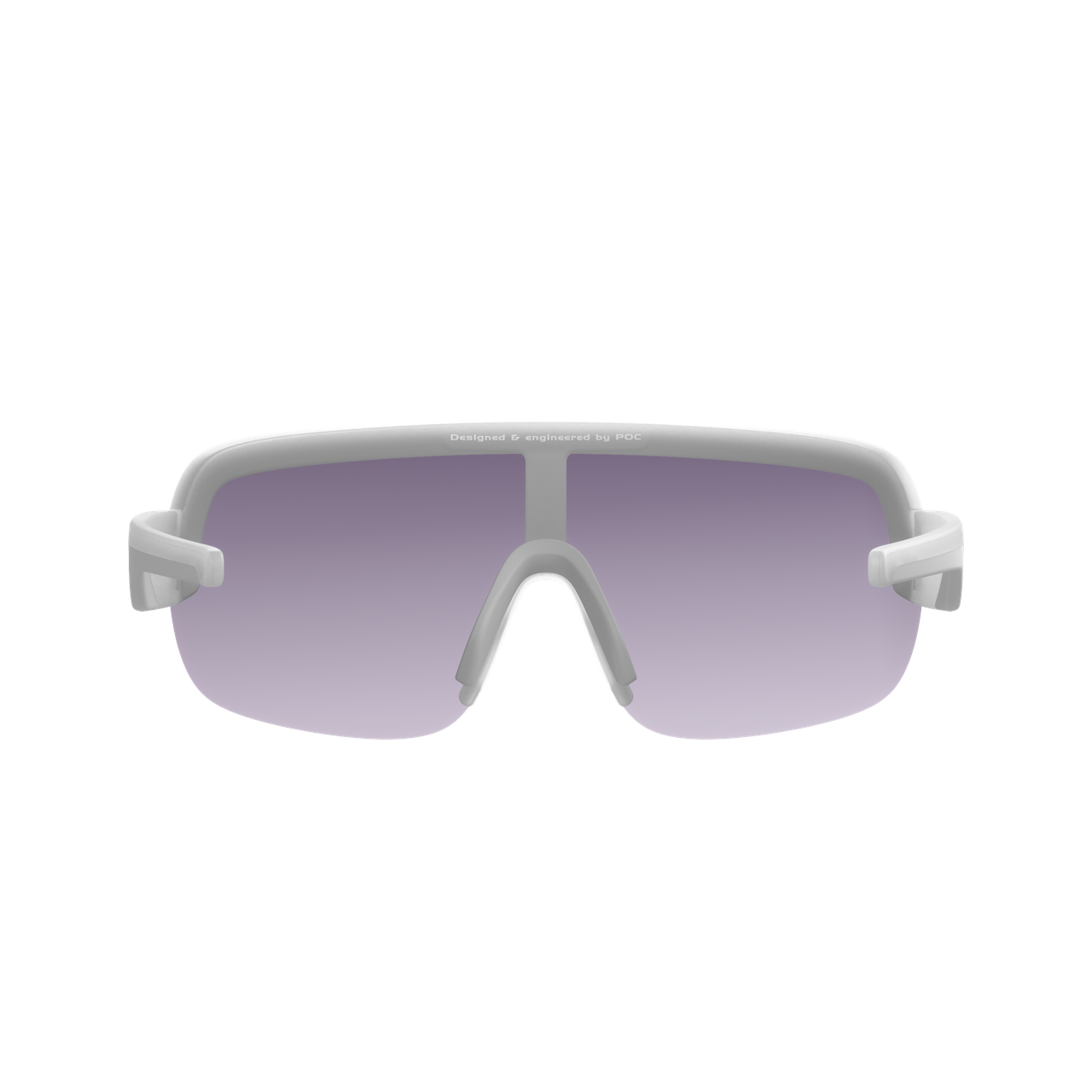 POC Aim Cykelbriller Transparant Crystal Clarity Road Silver Mirror