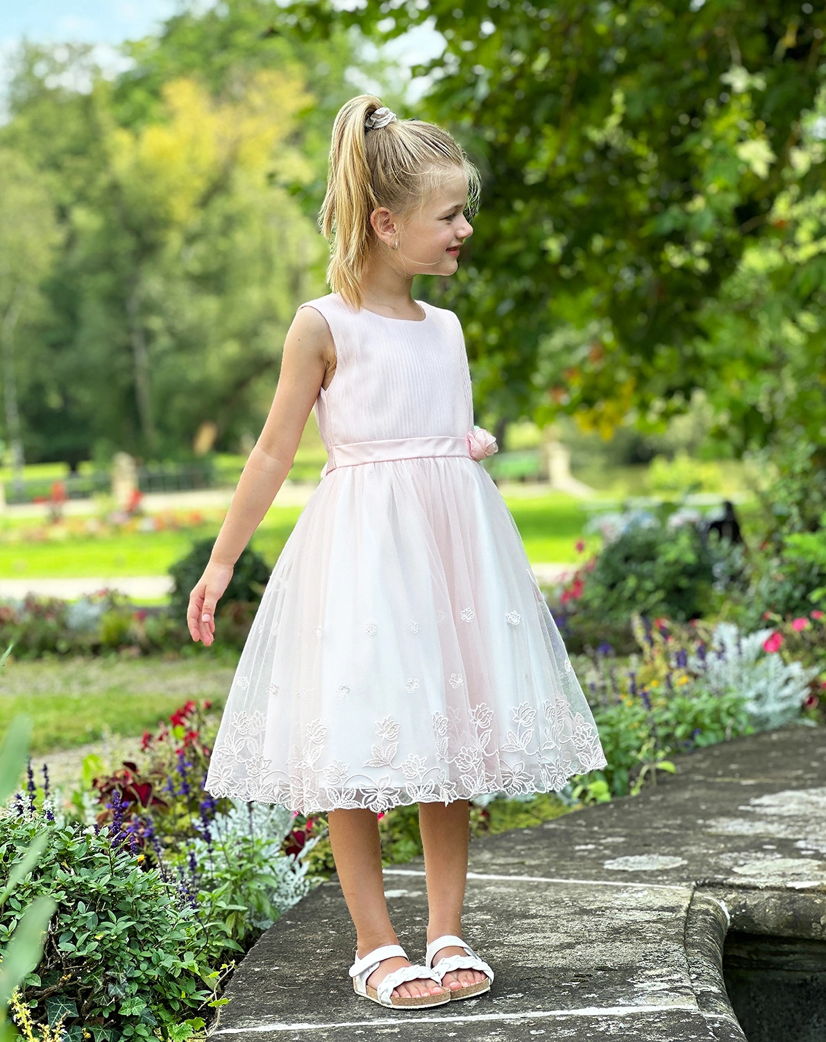 Kleid ROSE ärmellos in rose