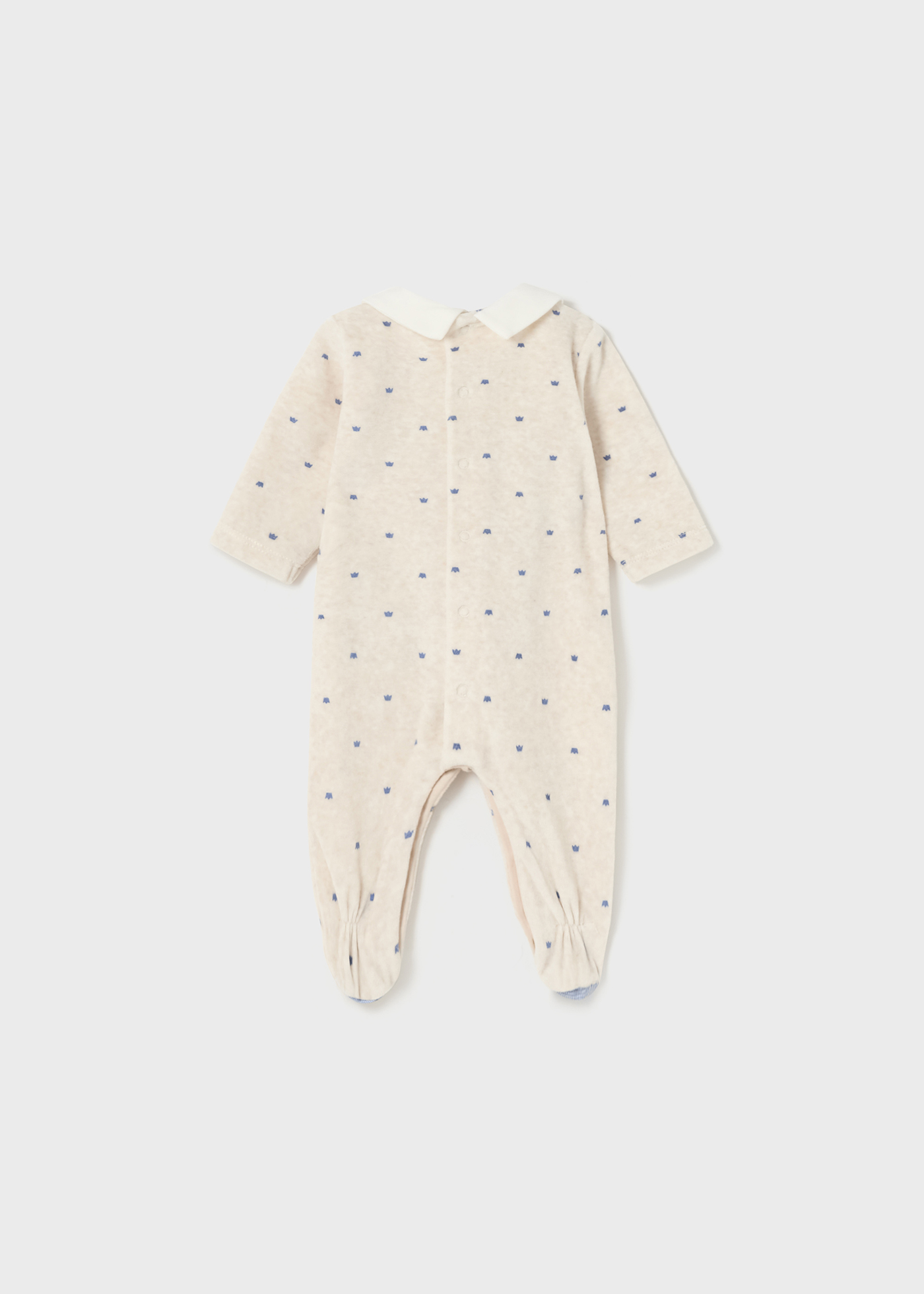 Conjunto de 2 pijamas de lã polar Better Cotton para recém-nascidos