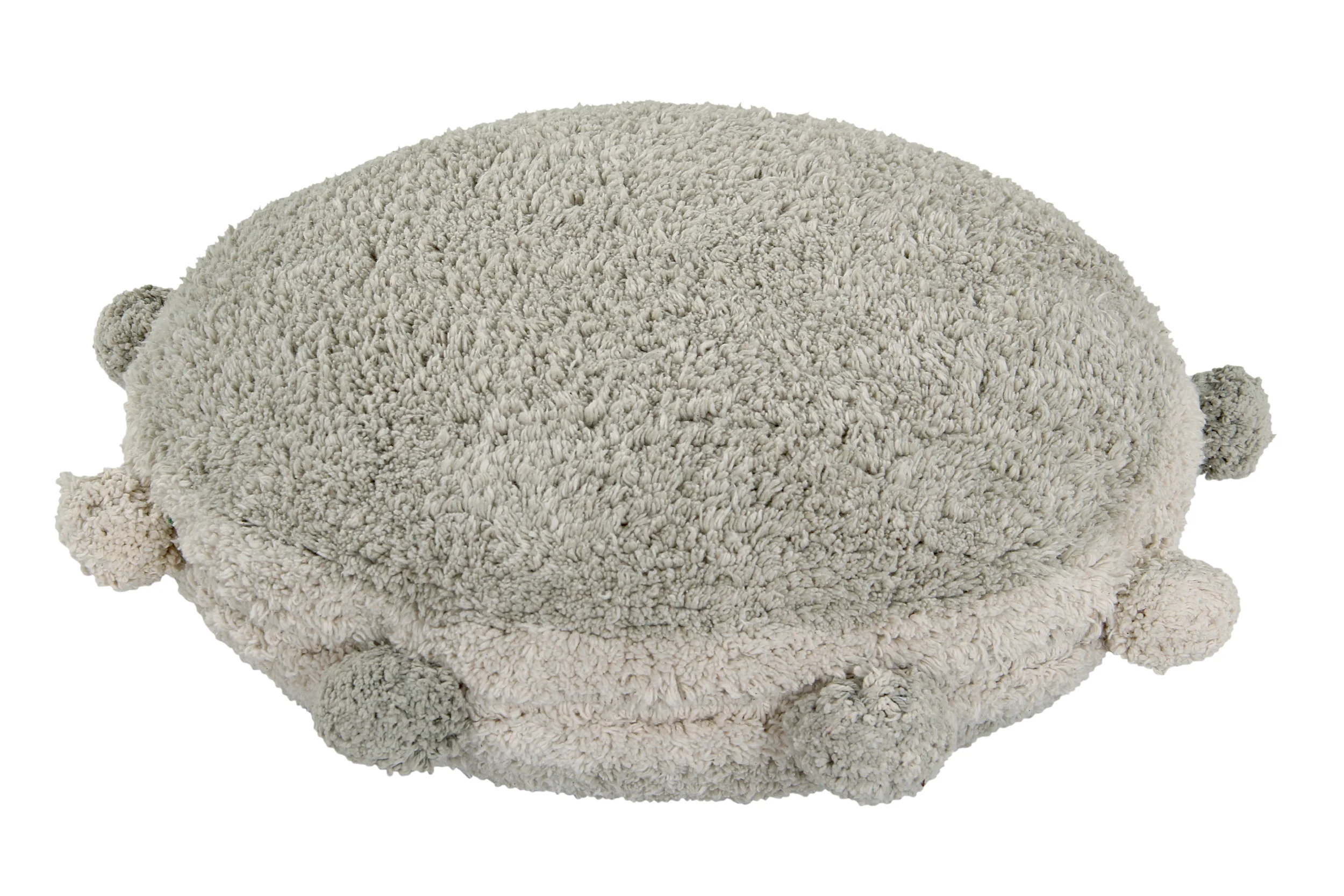 BULLE - Coussin de sol en coton | Vert