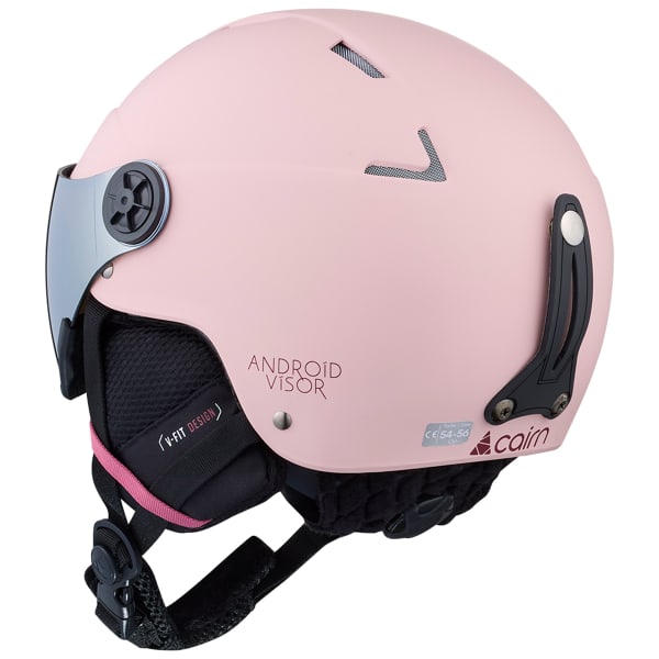 Casque de ski CAIRN ANDROID VISOR POWER PINK