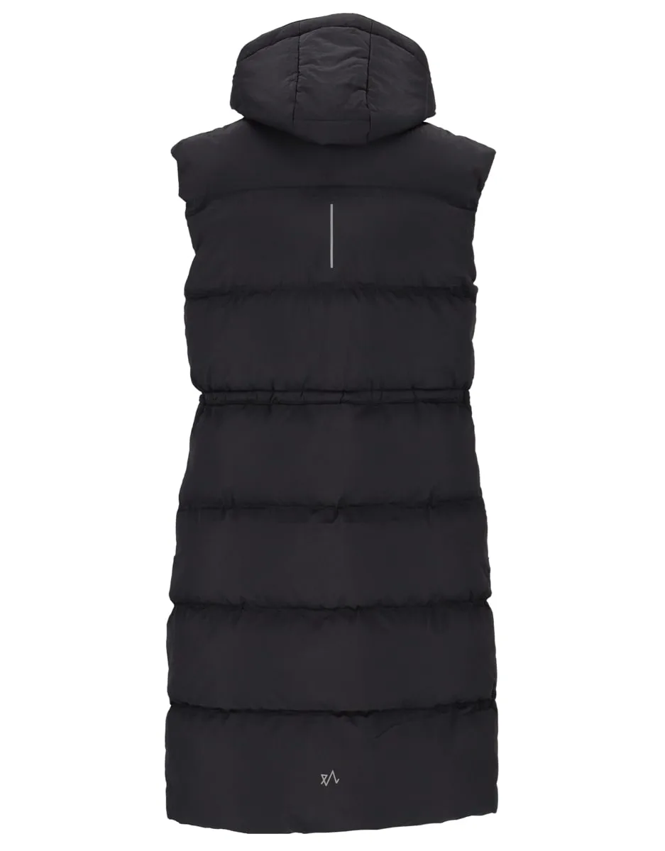 Twentyfour Mode Eva Puffy Vest D Sort