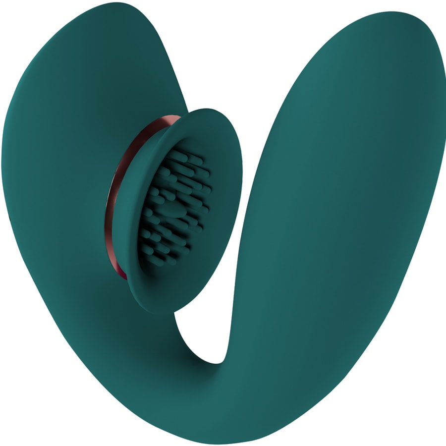 Vibromasseur & stimulateur de clitoris - Twitch 3 - Vert