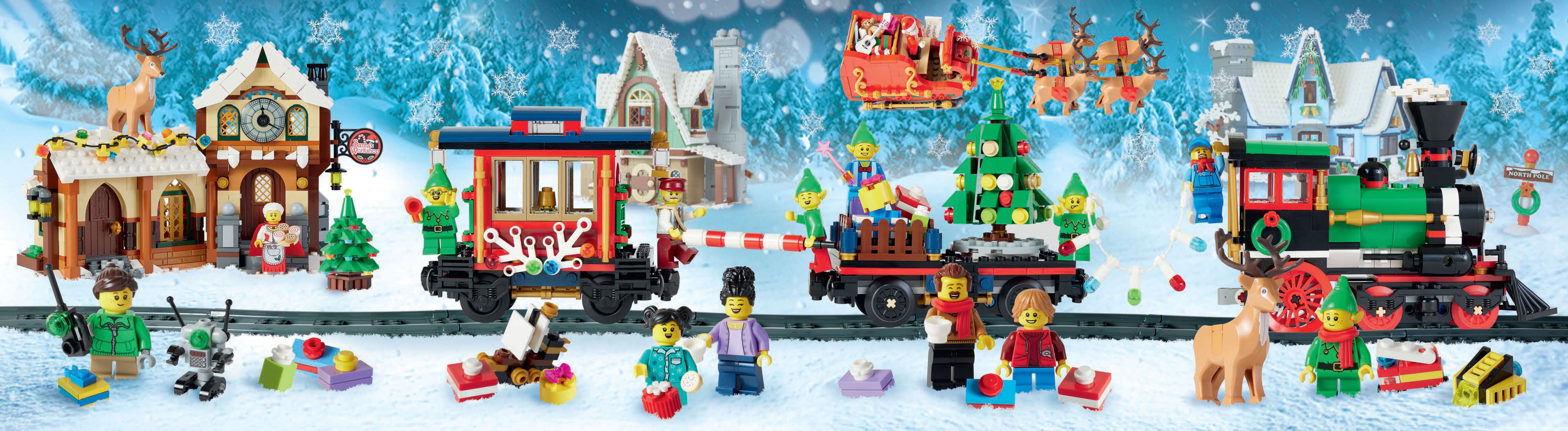 Quebra-cabeça LEGO® Trem de Natal 5008258