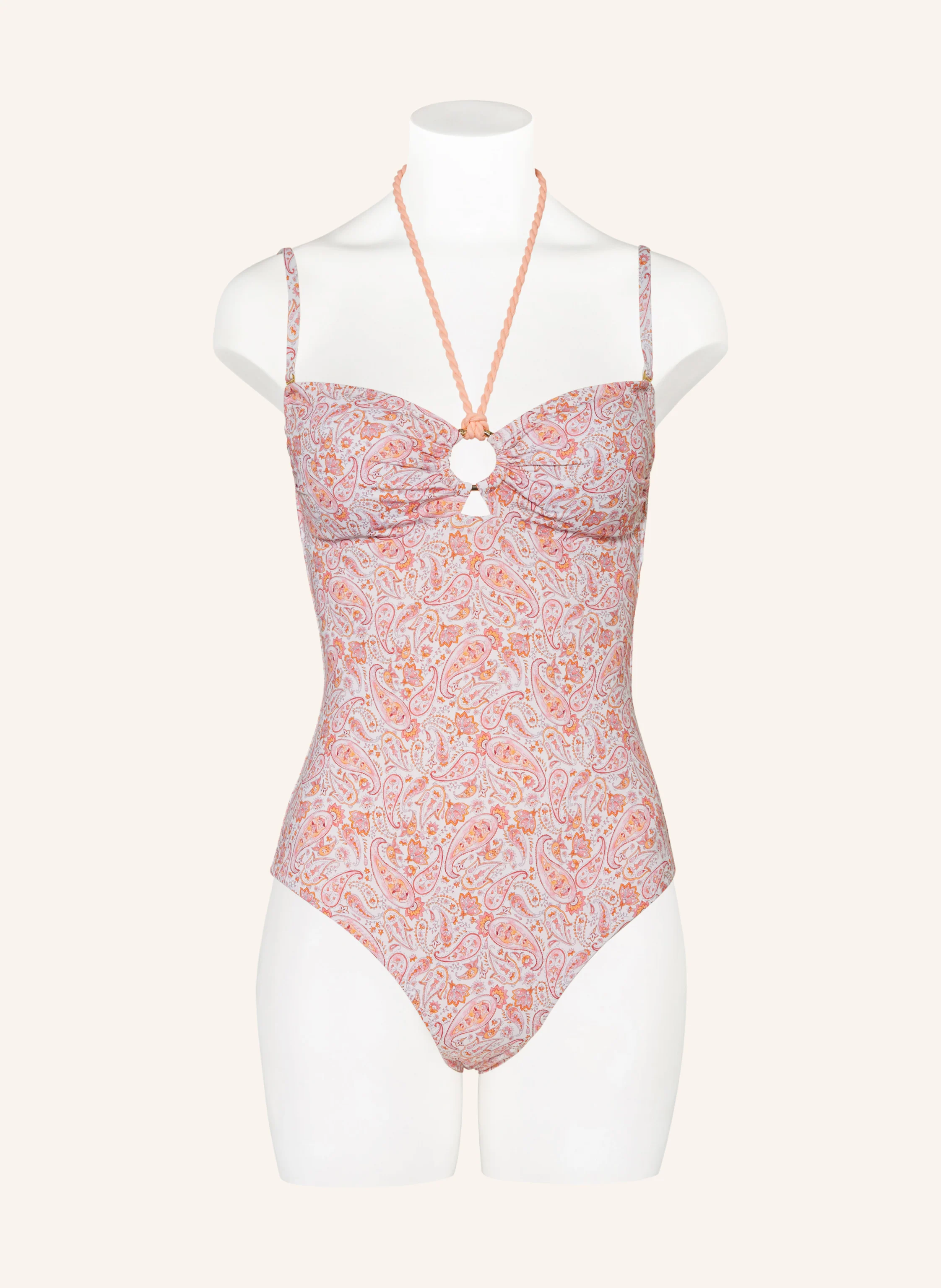 heidi klein Bandeau-Badeanzug MUSKMELON BAY