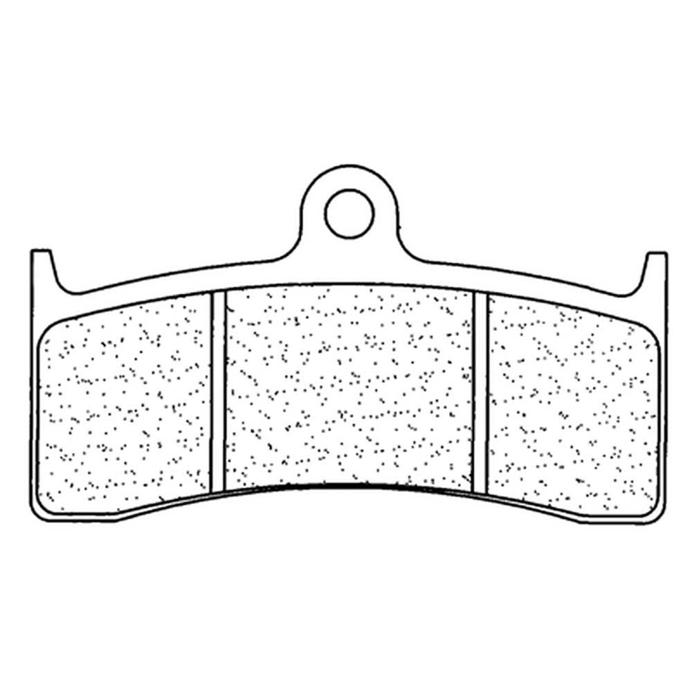 Cl brakes - Plaquettes de frein Racing métal fritté - 2404C60