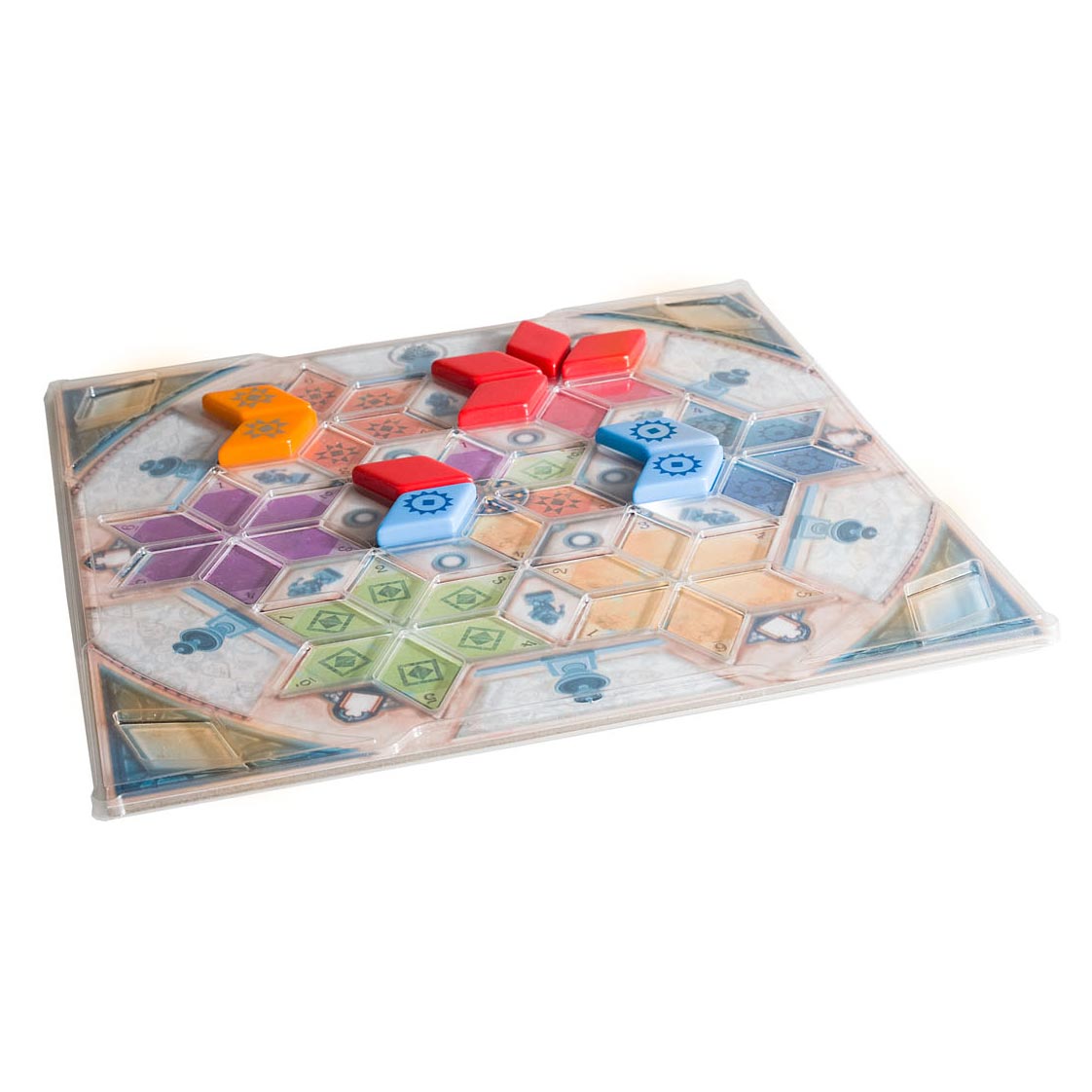 Azul Glanzend Paviljoen Expansie Bordspel