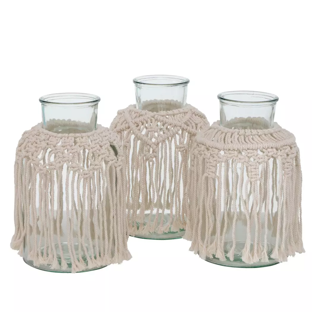 Vase Makramee 30 cm