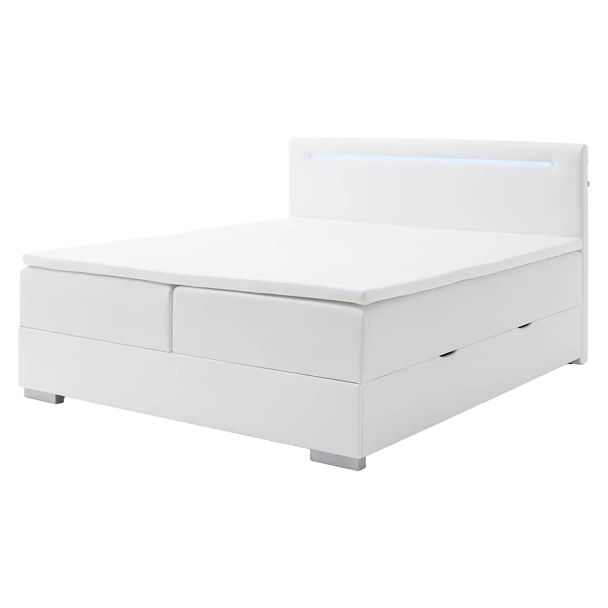 Boxspringbett Las Vegas I 160x200 weiss