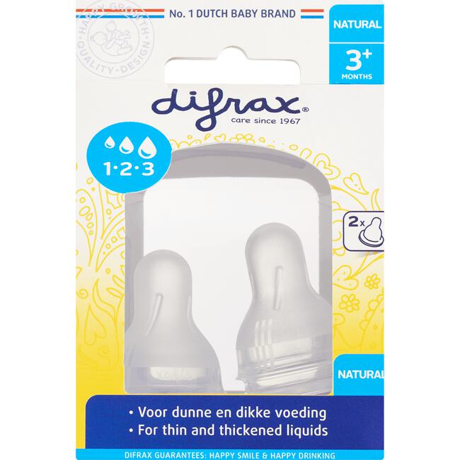 Difrax 1-2-3 Doseerspeen Natural
