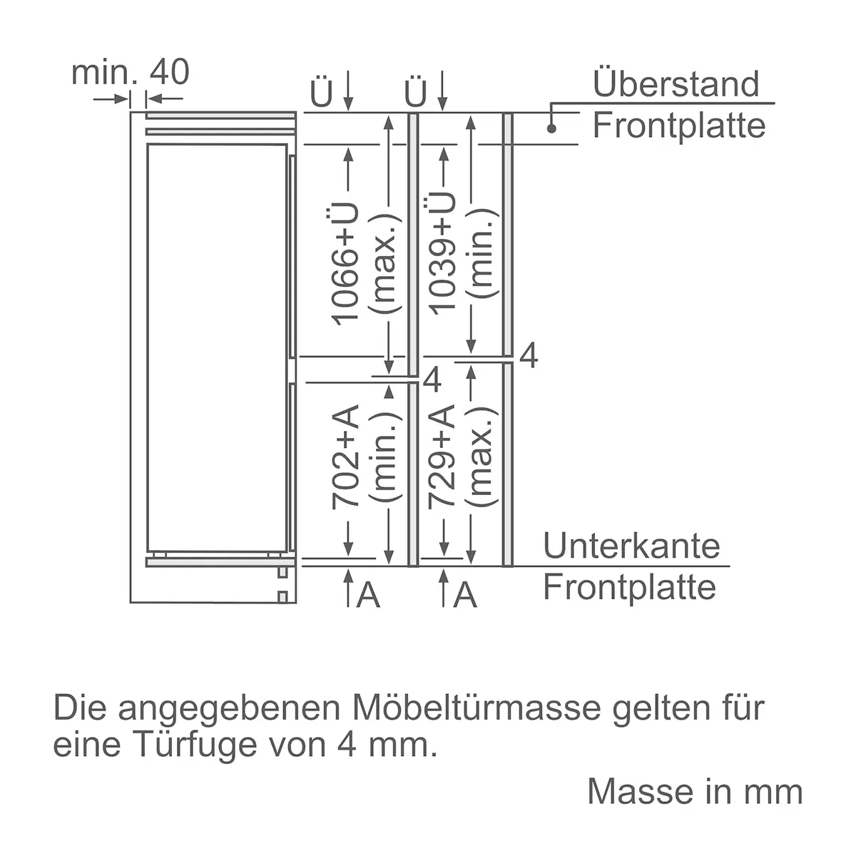 Siemens Kühl-Gefrierkombi KI86VVFE0 weiss
