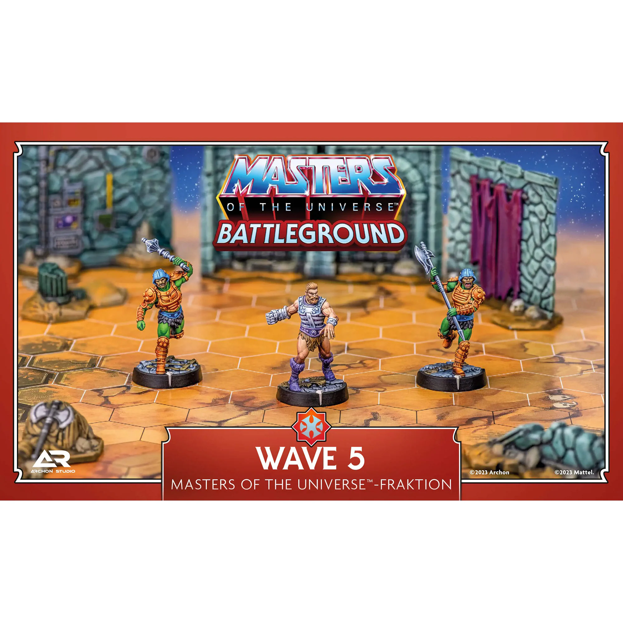 Asmodee Brettspiel Masters of the Universe: Battleground Wave 5 - Masters of the Universe