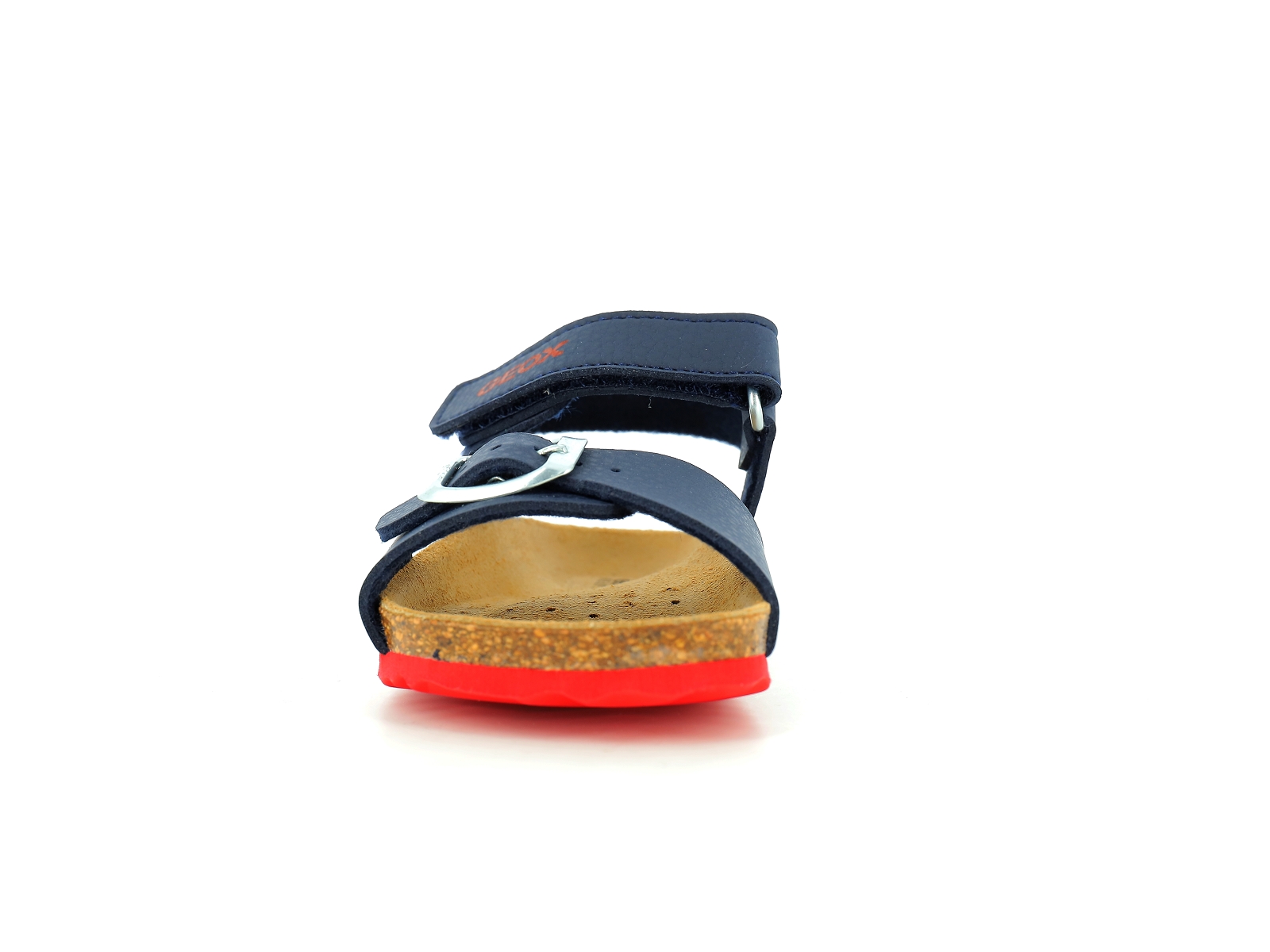 Geox-J GHITA BOY-J028LB Synthétique Bleu-Rouge