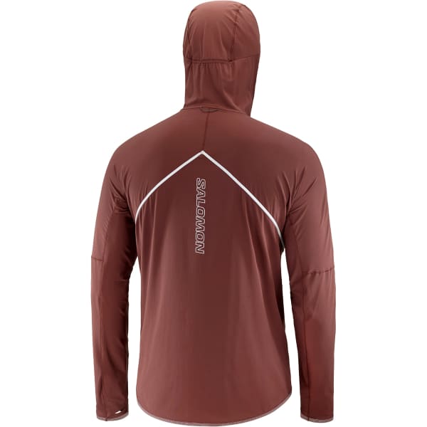 Veste trail SALOMON SENSE AERO HYBRID HZ HD M RUM RAISIN