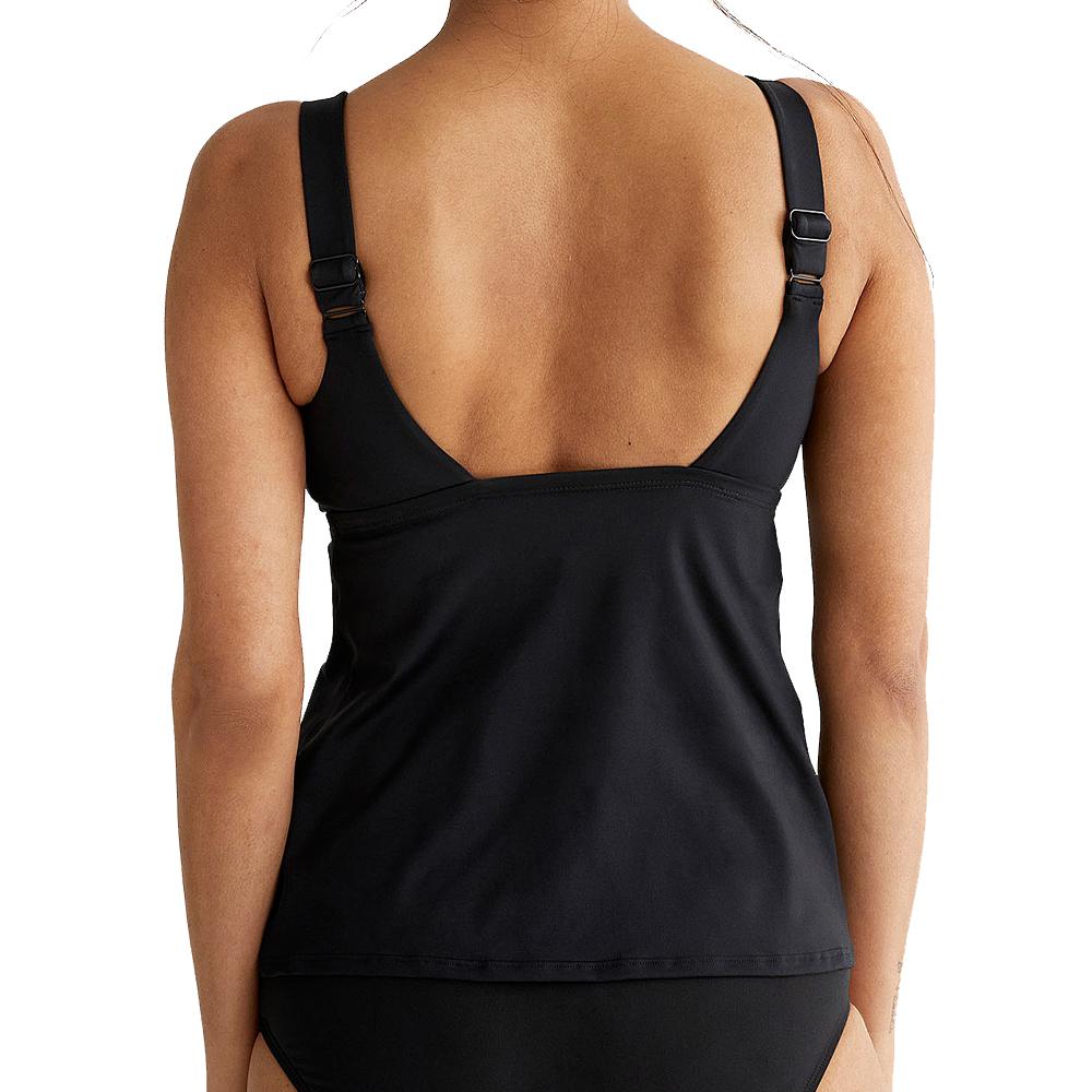 Nike Haut de maillot de bain Noir Femme Nike Scoop